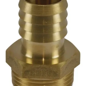Letzte Chance Bevo Messing Schlauchtülle 1" x 25 mm Außengewinde x Schlauchtülle
