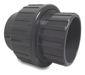 Must-Have Bevo PVC-U Verschraubung 40 mm Klebemuffe 16 bar Grau