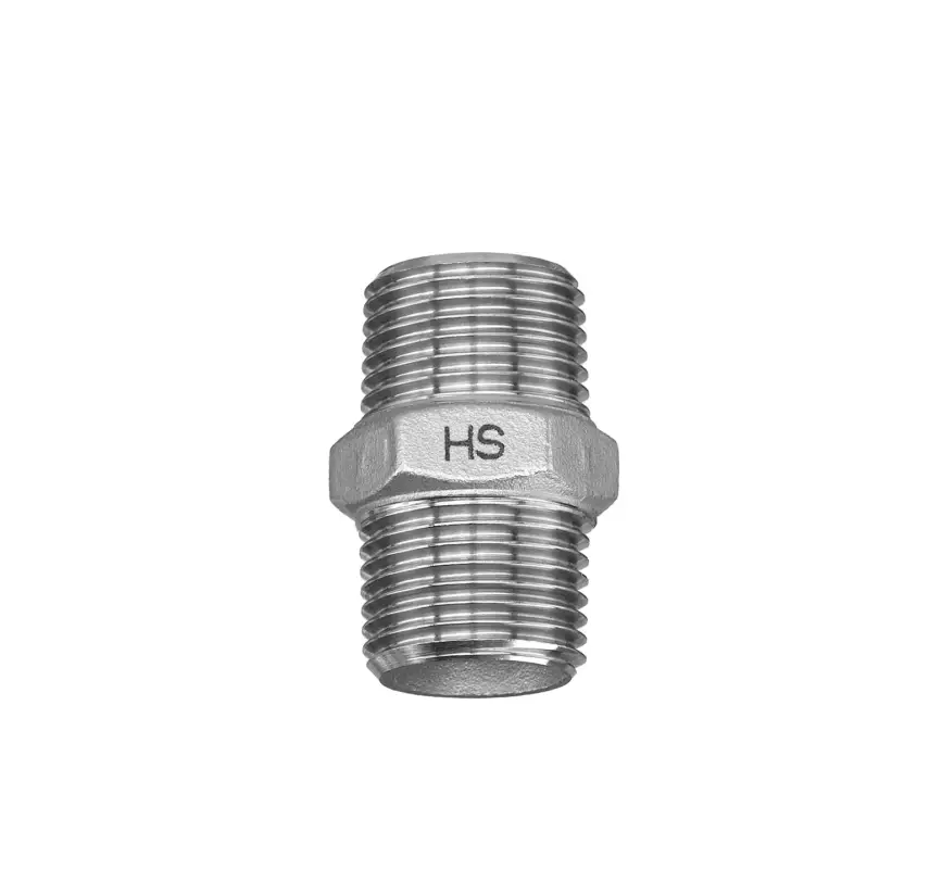Hermann Schmidt Edelstahl-Doppelnippel 280 AG/AG, 3/4" Letzte Chance