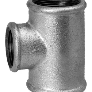 Hermann Schmidt T-Stück 130 DN 32 x 25, 1 1/4"x1", reduziert, I/I/I, verzinkt Schneller Versand