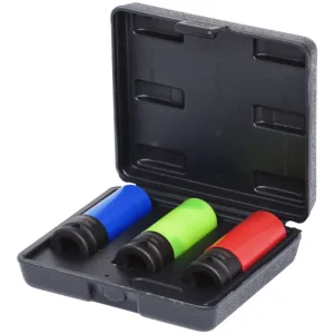 Abverkauf KS Tools 1/2" Alu-Felgen Kraft-Stecknuss-Satz robust, 3-teilig