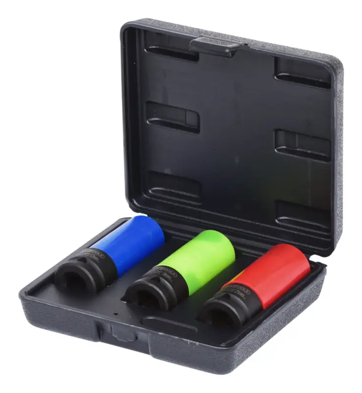 Abverkauf KS Tools 1/2" Alu-Felgen Kraft-Stecknuss-Satz robust, 3-teilig