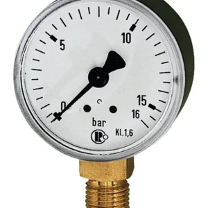 Nur Heute Riegler Manometer stehend 40 mm 0-16 bar G1/8"