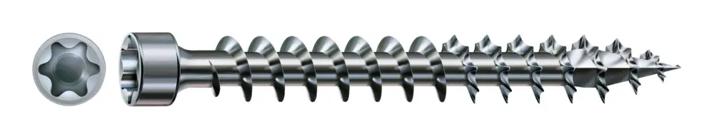 Schneller Versand Spax Zylinderkopfschraube T-STAR+ 8 x 400 VG Wirox(Verpackungseinheit: 50Stück)