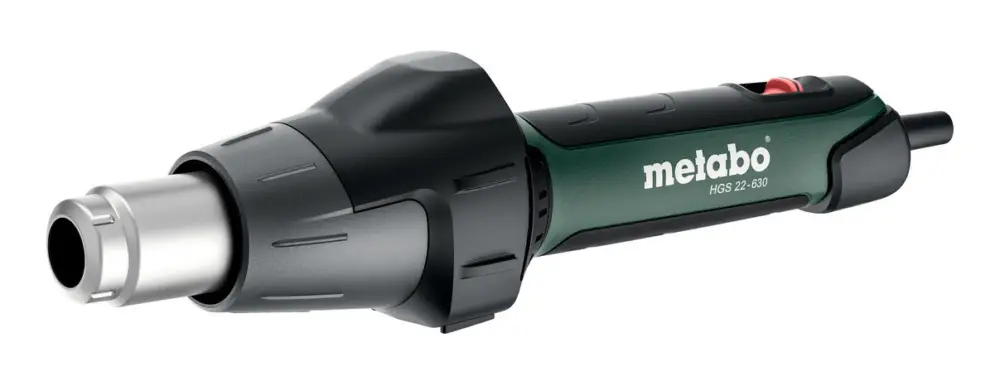 Versand Am Gleichen Tag Metabo HGS 22-630 Heißluftgebläse in metaBOX mit Schlitz-, Schweiß- und Reduzierdüse