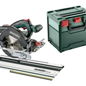 Neu Metabo Set KS 18 LTX 57 Akku-Handkreissäge Ohne Akku in metaBOX mit Sägeblatt