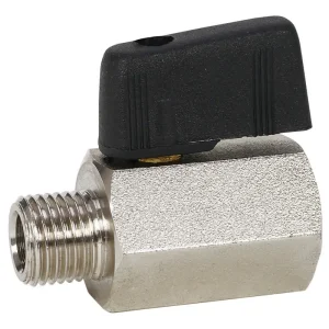 Sonderaktion Bee Kugelhahn Mini BR 93501 Flügelgriff, IG/AG G 1/8", PN 30, Messing