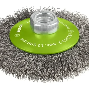 Bosch Pro Stainless Steel clean Kegelbürste, 100 x 0,35 mm, Gewinde Meistverkauft