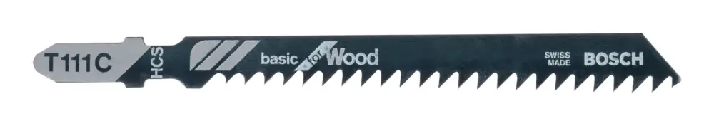 Geprüft Bosch Zubehör T 111 C Basic for Wood Stichsägeblatt - 3er-Pack