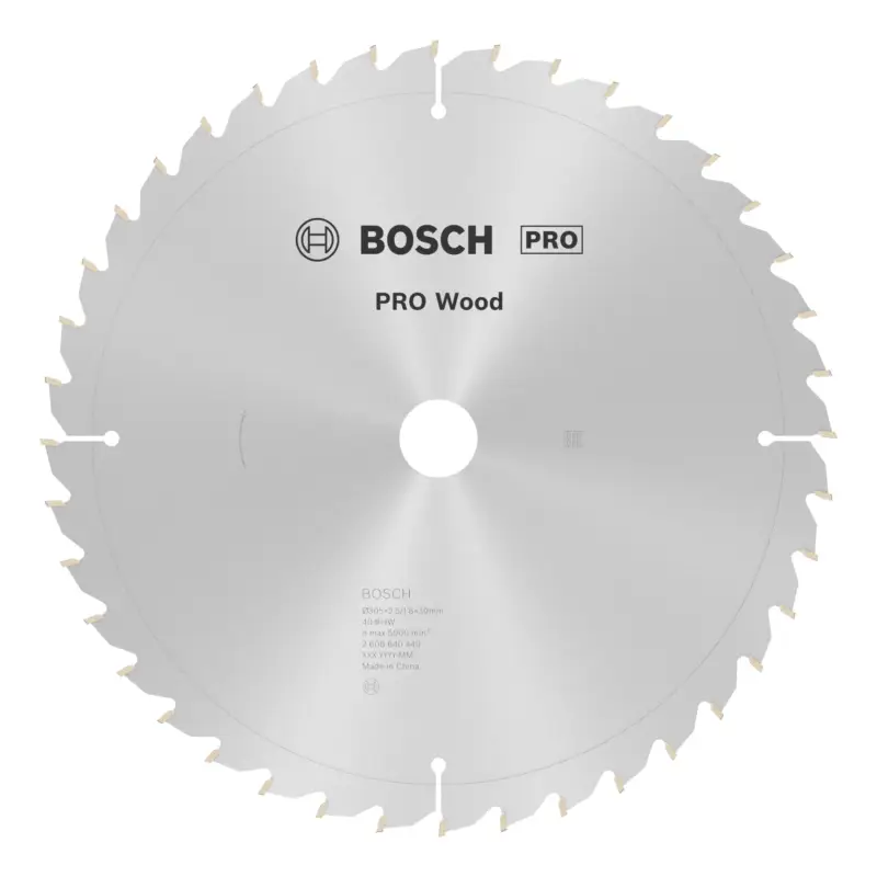 Bosch Pro Wood Kreissägeblatt, 305 x 2,5 x 30 mm, 40 Zähne, für Netz-Kapp- und Gehrungssägen Angebot