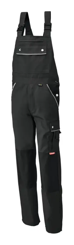 Knallerangebot Planam Latzhose, Canvas, 320 g/qm, Größe 52, grau