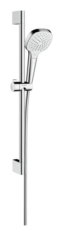 Hansgrohe Croma Select E Brauseset 110 Vario EcoSmart mit Brausestange 650 mm - Weiß / Chrom Knallerangebot