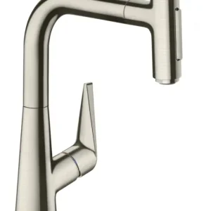 Preis Gesenkt Hansgrohe Talis Select M51 Einhebel-Küchenmischer 220 2jet mit Ausziehbrause und sBox - Edelstahl Finish