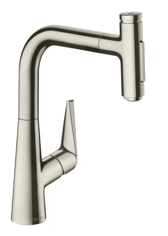 Preis Gesenkt Hansgrohe Talis Select M51 Einhebel-Küchenmischer 220 2jet mit Ausziehbrause und sBox - Edelstahl Finish