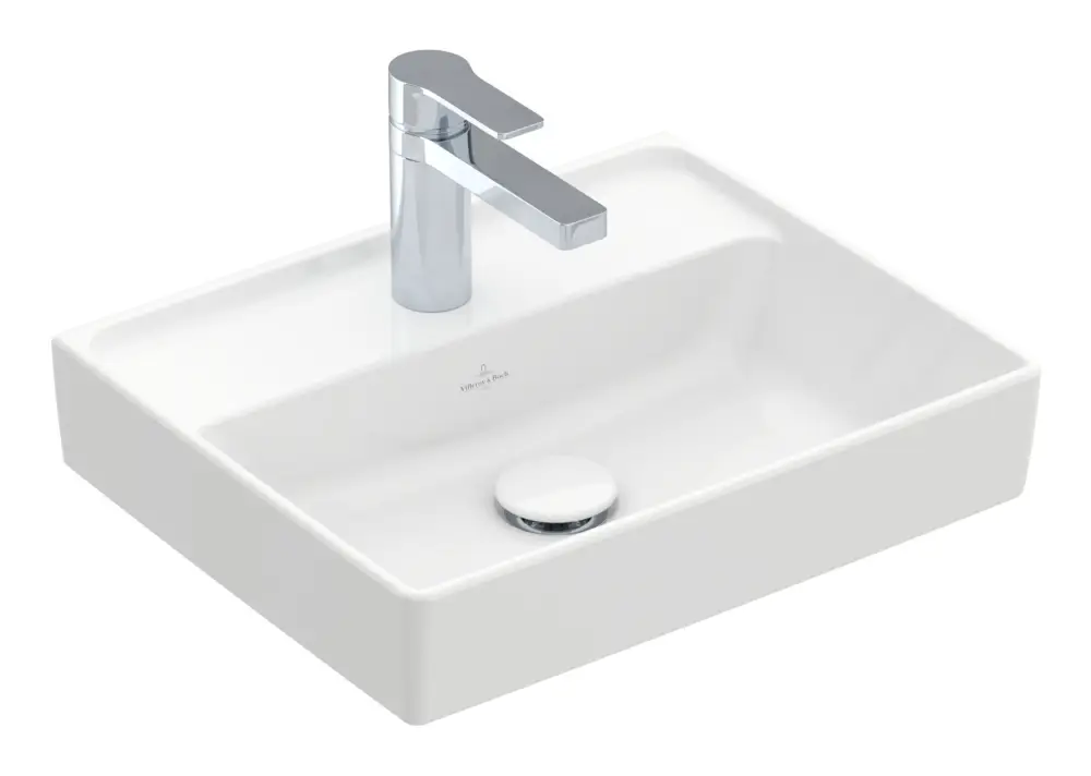 Villeroy & Boch Collaro Handwaschbecken 450 x 370 x 150 mm - Weiß Alpin Angebot