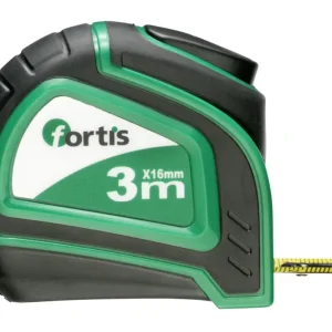 Fortis Taschenbandmaß Bandstopp 3mx16 mm Preisreduziert