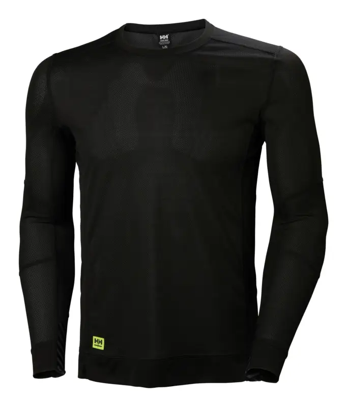 Nur Für Kurze Zeit Helly Hansen Funktions-Langarmhemd LIFA, Größe L, schwarz