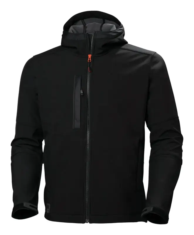 Helly Hansen Softshelljacke Kensington, Größe XL, schwarz Highlight