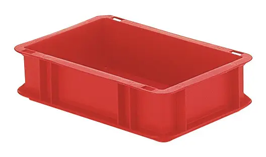 Kracherpreis LA KA PE Stapeltransportkasten 300 x 200 x 75 mm rot(Verpackungseinheit: 8Stück)