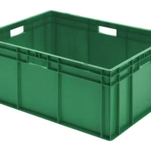 Direkt Vom Hersteller LA KA PE Stapeltransportkasten 800 x 600 x 320 mm grün