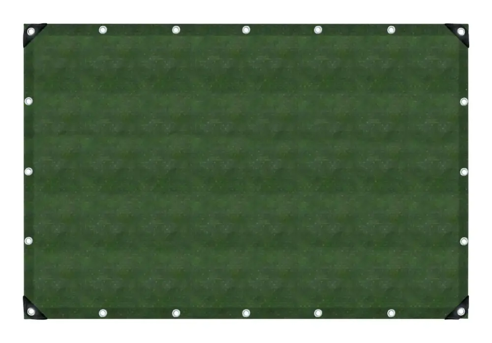 Sonderangebot Target Gewebeplane oliv 4 x 6m UV-stabil Ösen 50 cm
