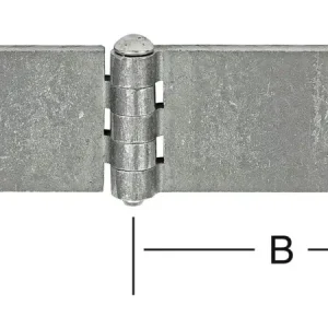 Vormann Wagentürscharnier 50 x 80 x 5 mm 00012 011 Finale Aktion