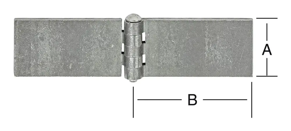 Vormann Wagentürscharnier 50 x 80 x 5 mm 00012 011 Finale Aktion