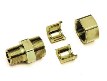 Gastite Gerade Überwurfverschraubung XR2 DN32 11/4"AG, BSPT, Messing Neue Kollektion