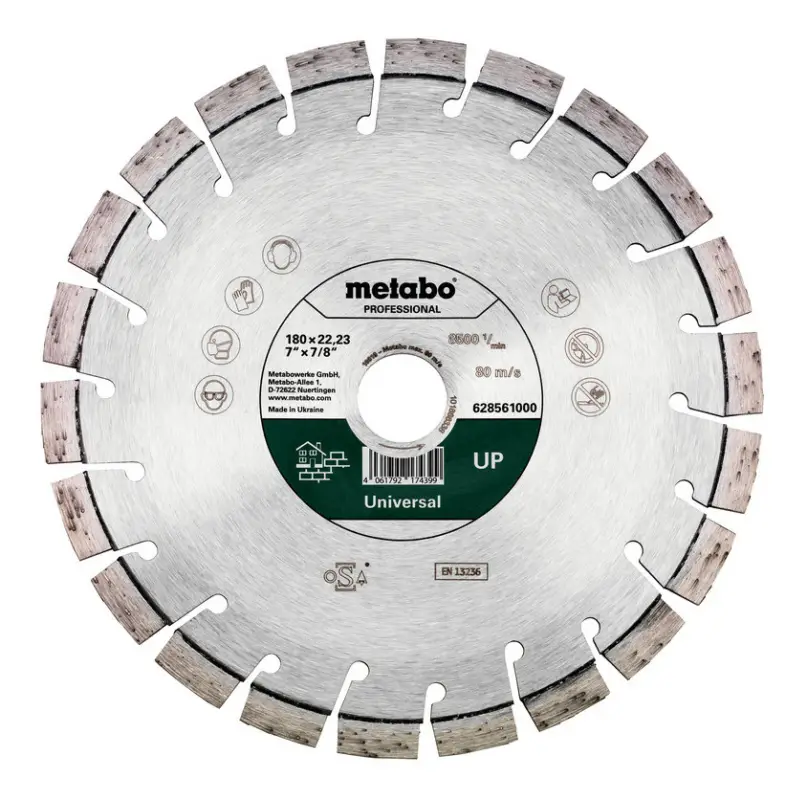 Metabo Diamant-Trennscheibe 180 x 22,23 mm Universal professional Ausverkauf