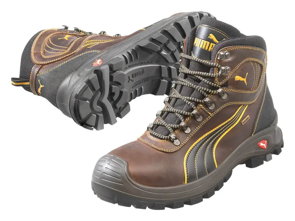 Puma Safety Stiefel 630220 S3 HRO Größe 40 braun(Verpackungseinheit: 1Paar) Preisknaller
