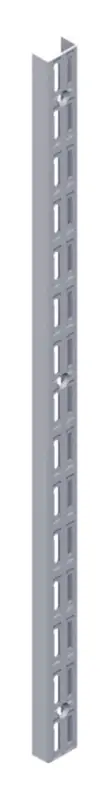 Wochenendangebot Element System Wandschiene weiss 1400 mm EL32 2-reihig(Verpackungseinheit: 10Stück)