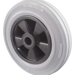 Top-Angebot BS Rollen loses Rad 160 mm Kunststofffelge Blaugrauer Reifen mit Korblager
