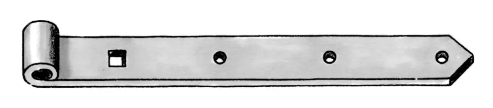 Markenprodukt Pollmann Ladenbänder D13 x 800 mm feuerverzinkt