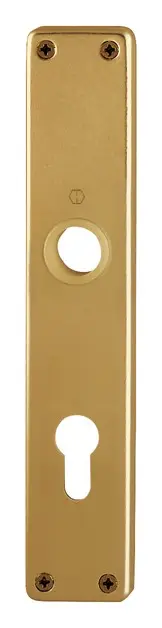 Günstig Hoppe Aluminium-Langschild-Paar 202SP, Profilzylinder, für Innentüren - bronzefarben(Verpackungseinheit: 1Paar)