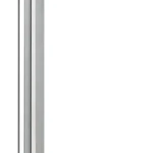 Hoppe Edelstahl-Bügelgriff E5012, schräg 45°, Stangenform 400 mm - matt Knallerangebot