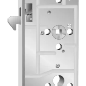 KFV Schiebetür-Einsteckschloss Profilzylinder PZ Entfernung 72 mm Vierkant 8 mm D65 20rd DIN links / DIN rechts Markenprodukt