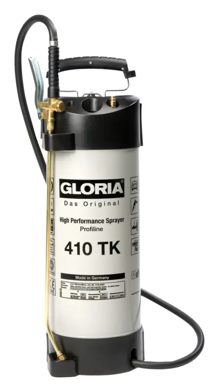 Gloria Hochleistungssprühgerät Profiline Stahl TYP 410TK Abverkauf