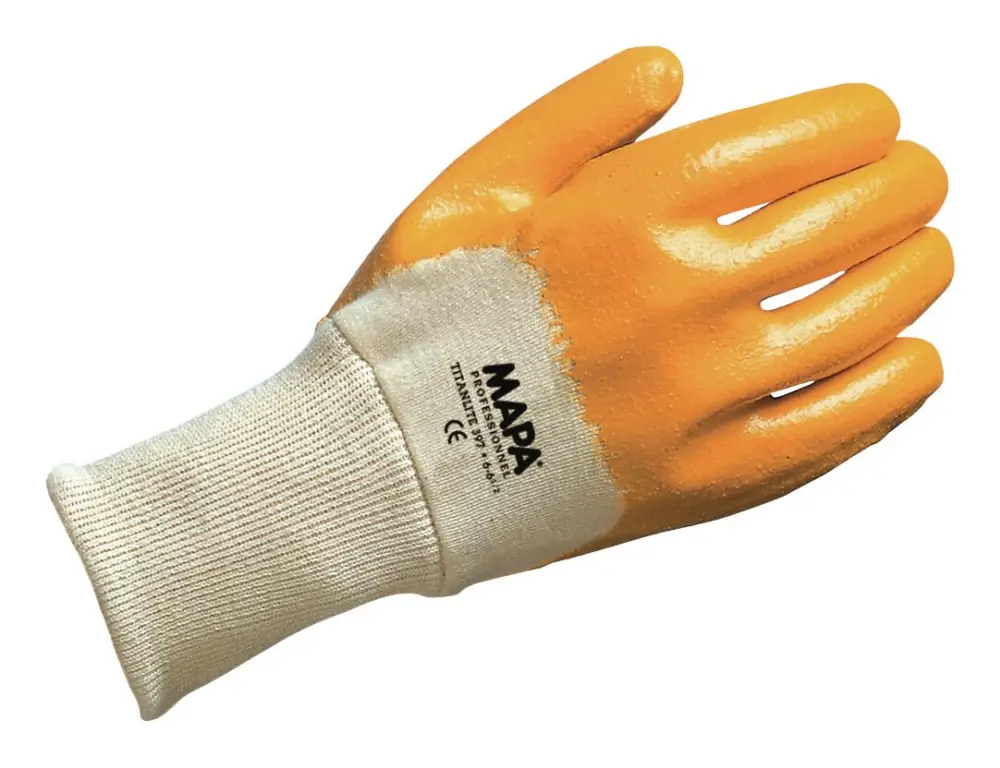 Mapa Handschuh Titanlite 397, Größe 8, gelb(Verpackungseinheit: 10Paar) Begrenztes Angebot