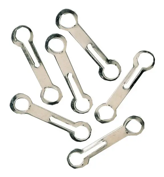 Jetzt Kaufen Pösamo Kugelkettenschliesse 3,6 mm messing-verchromt(Verpackungseinheit: 100Stück)
