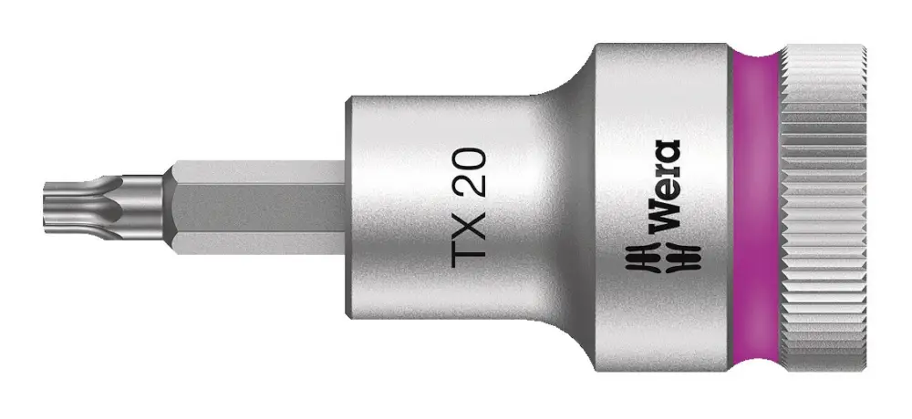 Wera Schraubendreher-Einsatz 1/2" T20 x 60 mm Haltefunktion Beliebt