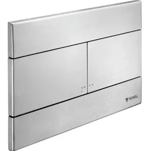 Schell Place WC-Betätigungsplatte Betätigung von vorne Edelstahl Heißes Angebot