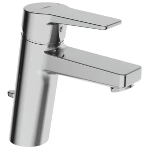 Hansa Hansatwist XL Waschtisch-Einhand-Einlochbatterie mit Zugstangen-Ablaufgarnitur Ausladung 123 mm Billig