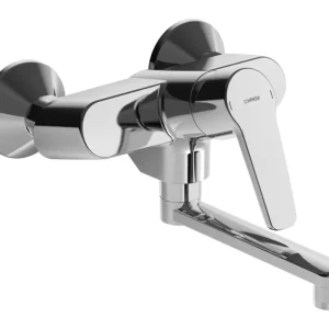Jetzt Bestellen Hansa Hansapolo Spültisch-Einhand-Wandbatterie Ausladung 234 mm