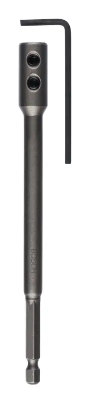 Zertifiziert Bosch Zubehör Self Cut Speed Verlängerung 1/4" Sechskantschaft für Flachfräsbohrer 152 mm - 152 mm