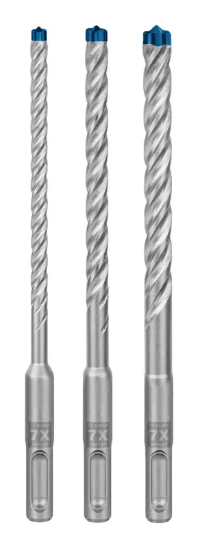 Bosch Expert SDS plus-7X Hammerbohrer-Set, 6/8/10 mm, 3-teilig Schneller Versand