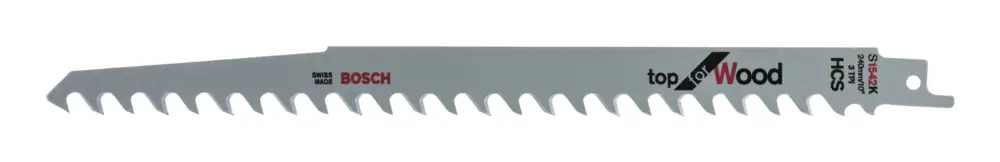 Bosch Zubehör S 1542 K Top for Wood Säbelsägeblatt - 2er-Pack Markenware