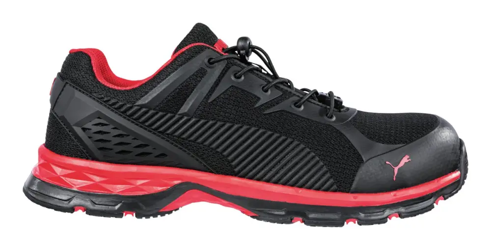 Puma Safety Halbschuh Fuse Motion 2.0 Red Low 643890 schwarz/rot Größe 46(Verpackungseinheit: 1Paar) Super-Preis