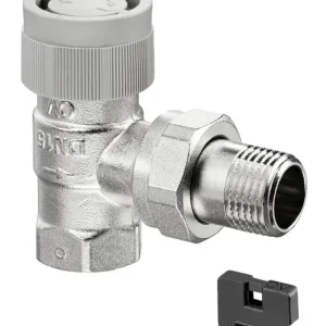 OVENTROP Thermostatventil AQ Eckform DN 10 M 30 x 1,5 Messing - vernickelt Mega-Angebot