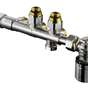 OVENTROP Anschlussarmatur Multiblock T-RTL Eckform PN 10 Rp ½ IG Messing - vernickelt Preiswert