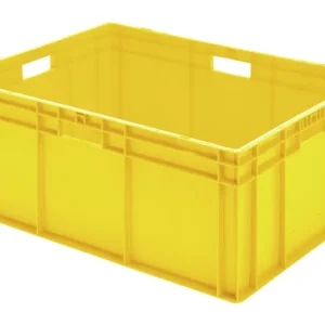 Markenprodukt LA KA PE Stapeltransportkasten 800 x 600 x 320 mm gelb